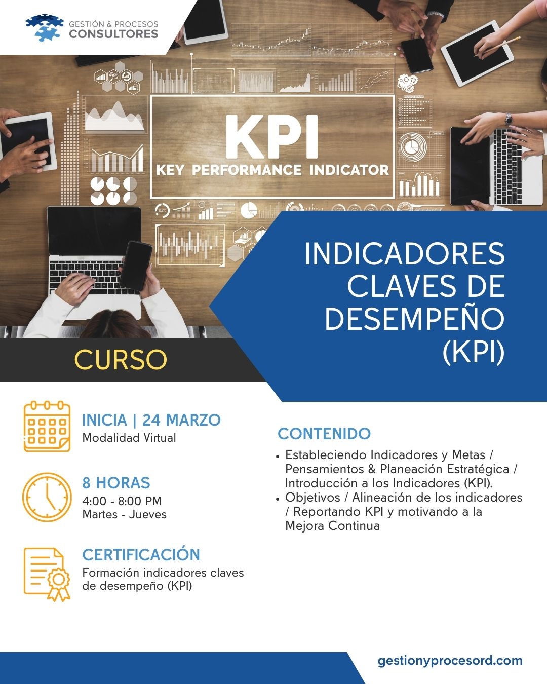 Indicadores Claves de Desempeño KPI